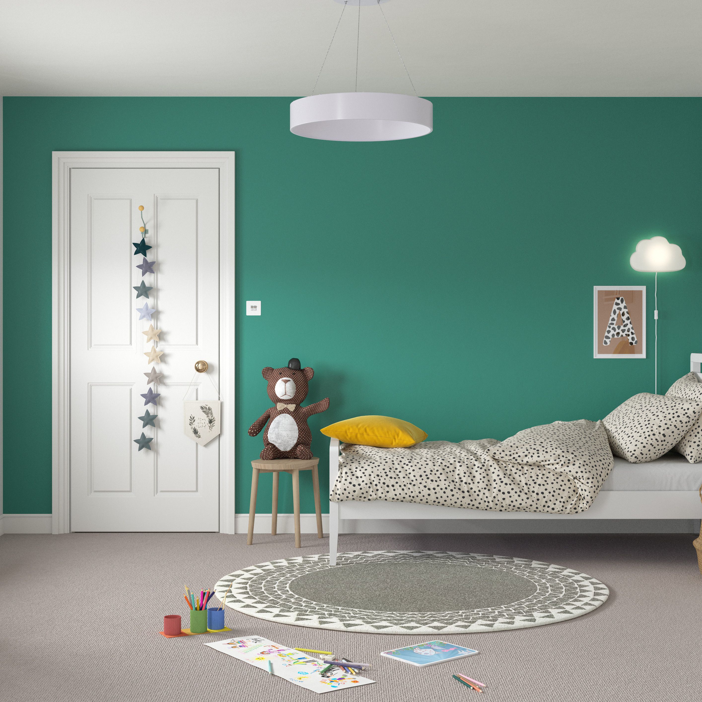 Dulux Easycare Washable & Tough Emerald glade Matt Wall & ceiling Emulsion paint, 30ml Tester pot