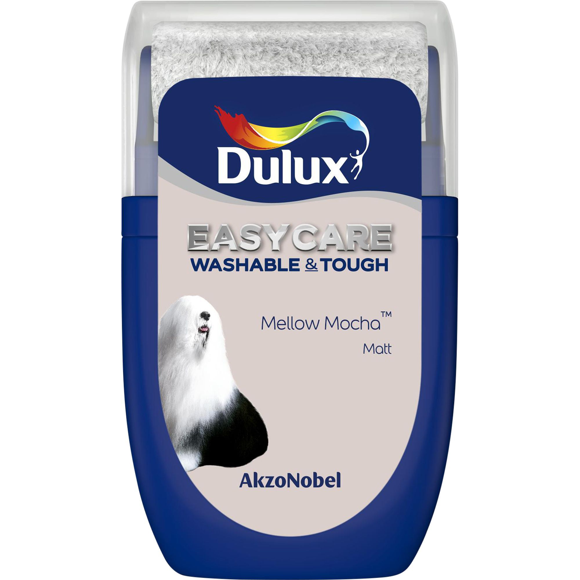 Dulux Easycare Washable & Tough Mellow mocha Matt Wall & ceiling Emulsion paint, 30ml Tester pot