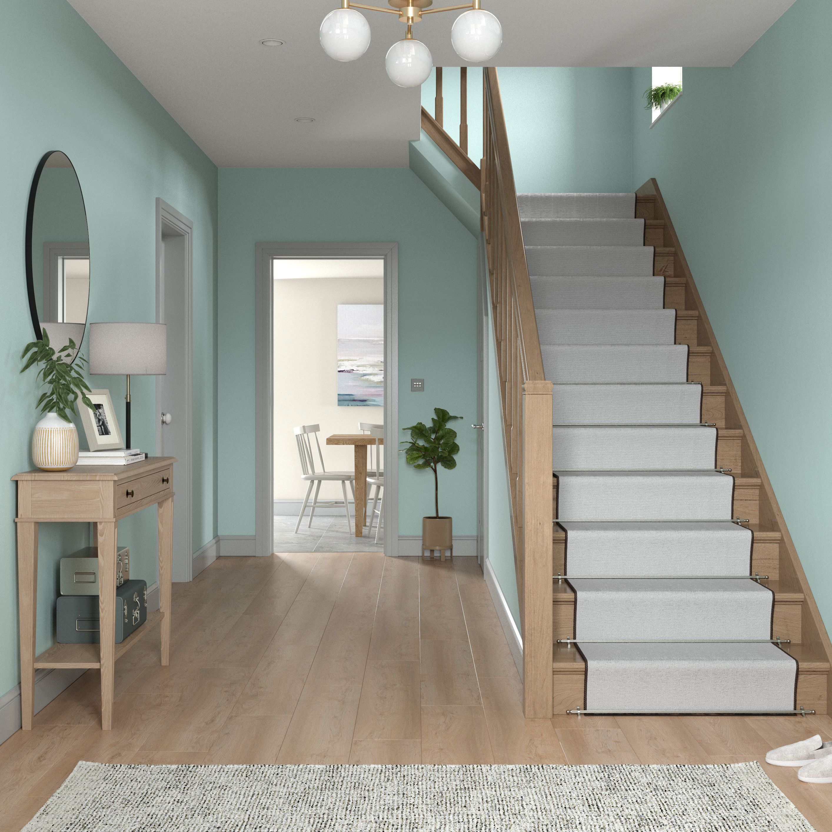 Dulux Easycare Washable & Tough Mint macaroon Matt Wall & ceiling Emulsion paint, 30ml Tester pot