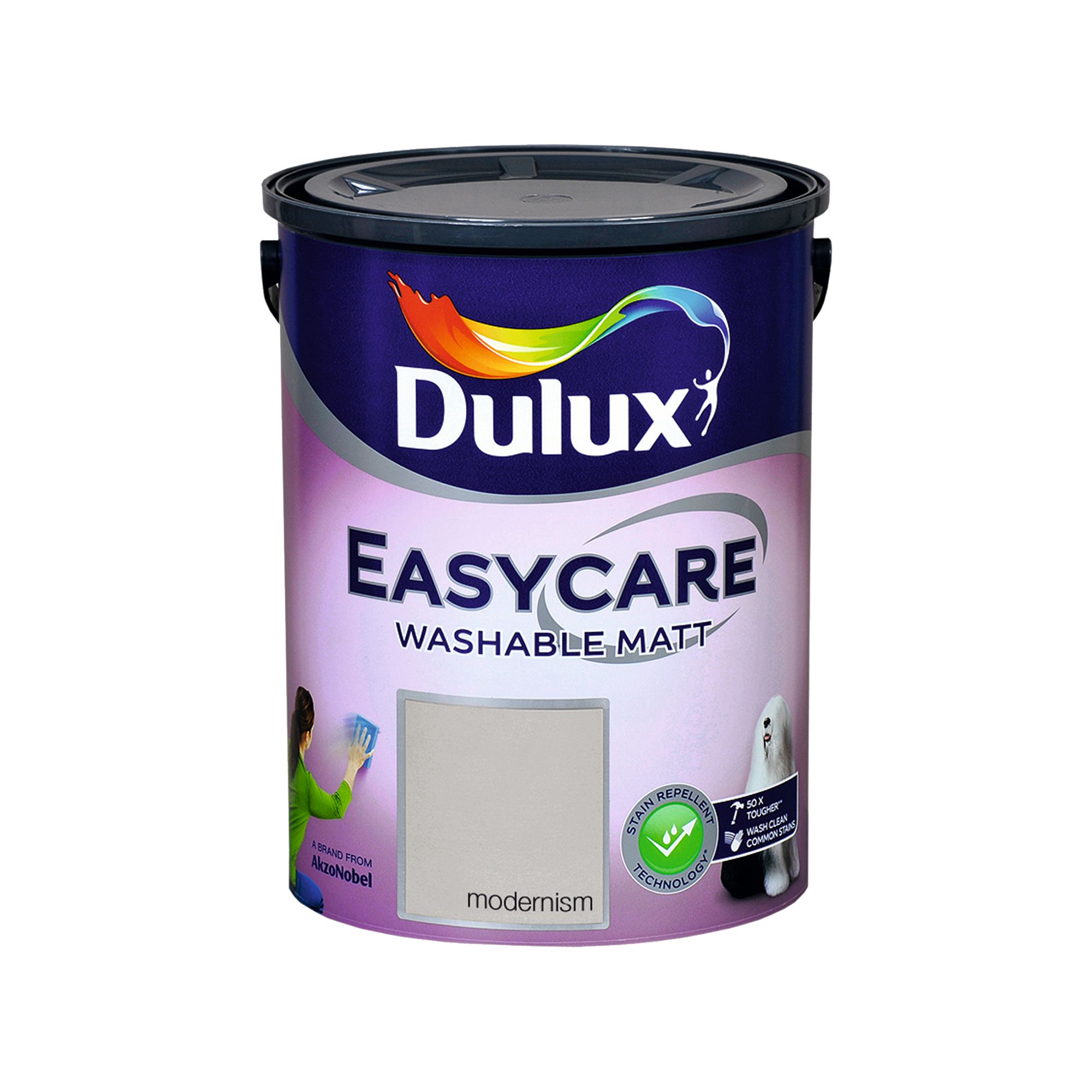 Dulux Easycare Washable & Tough Modernism Matt Wall & ceiling Emulsion paint, 5L
