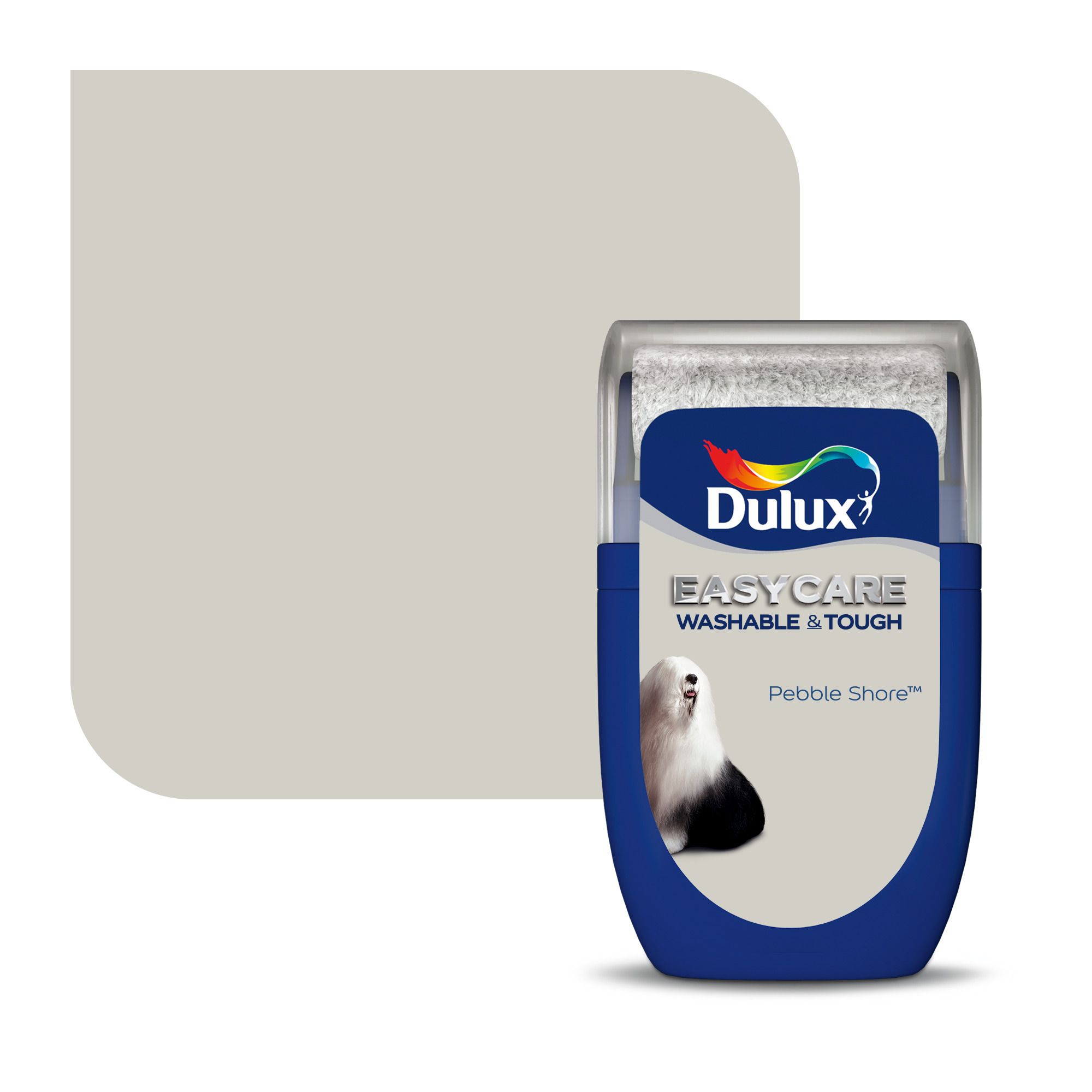 Dulux Easycare Washable & Tough Pebble Shore Matt Wall & ceiling Emulsion paint, 30ml Tester pot