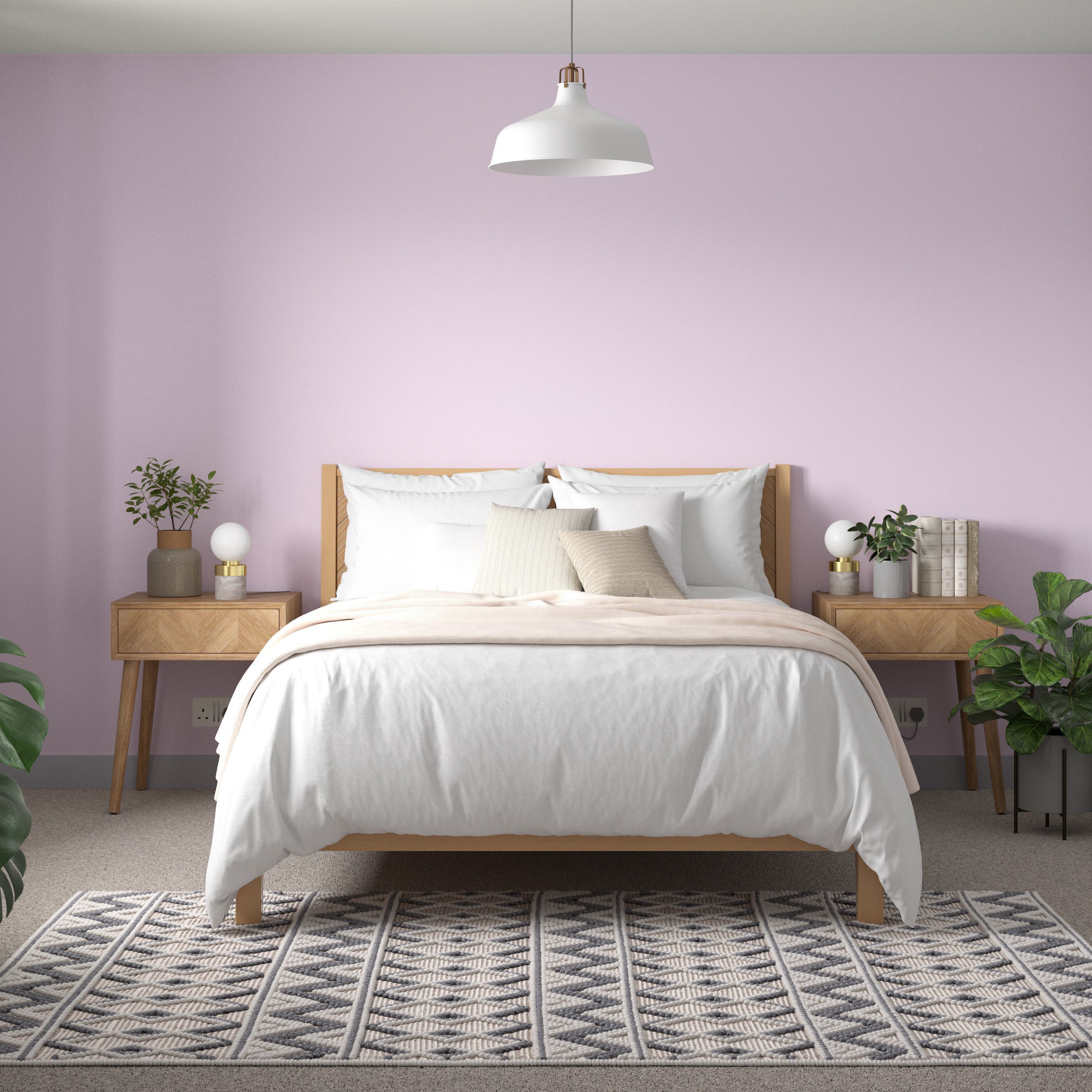 Dulux Easycare Washable & Tough Pretty pink Matt Wall & ceiling Emulsion paint, 30ml Tester pot