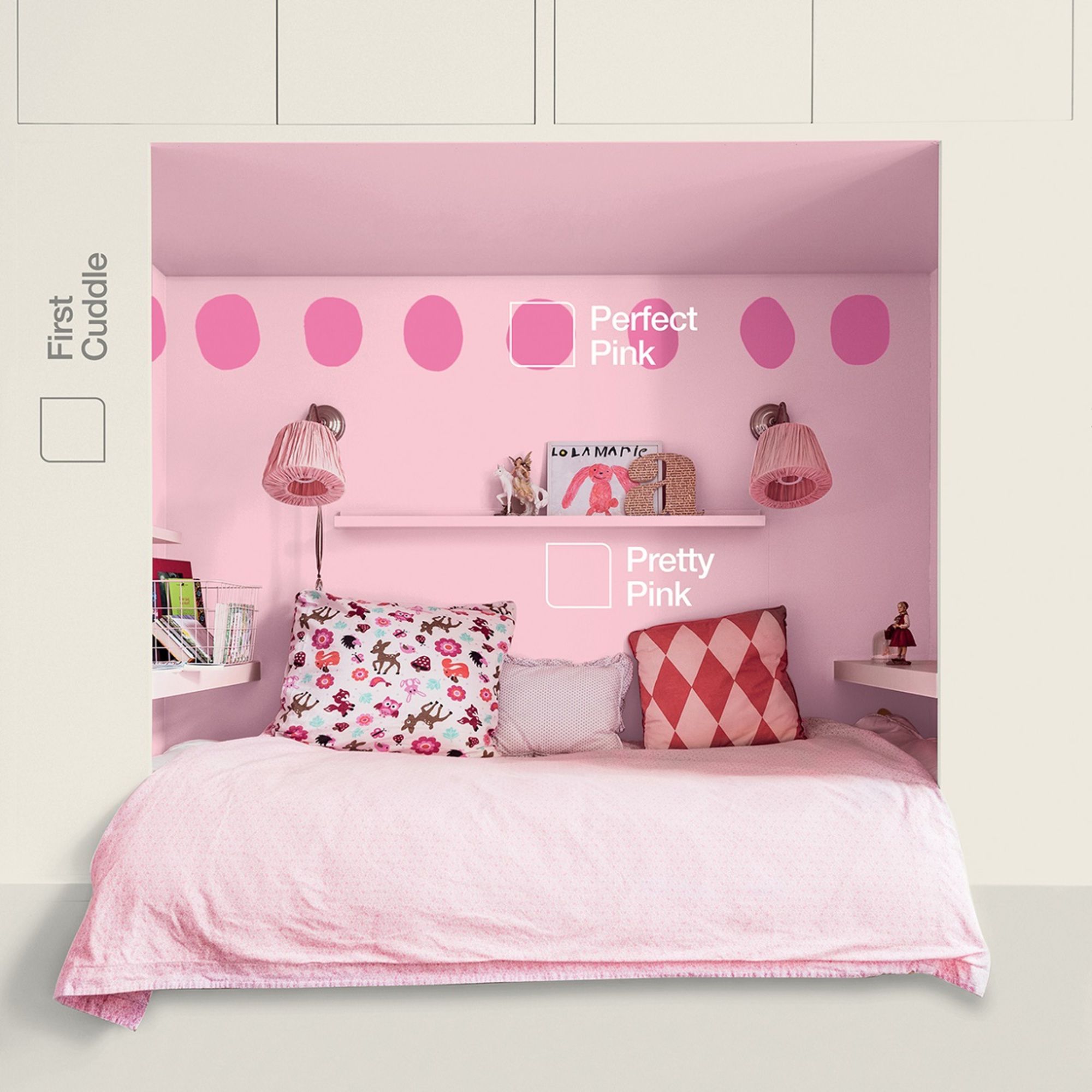 Dulux Easycare Washable & Tough Pretty Pink Matt Wall & ceiling Emulsion paint, 30ml Tester pot