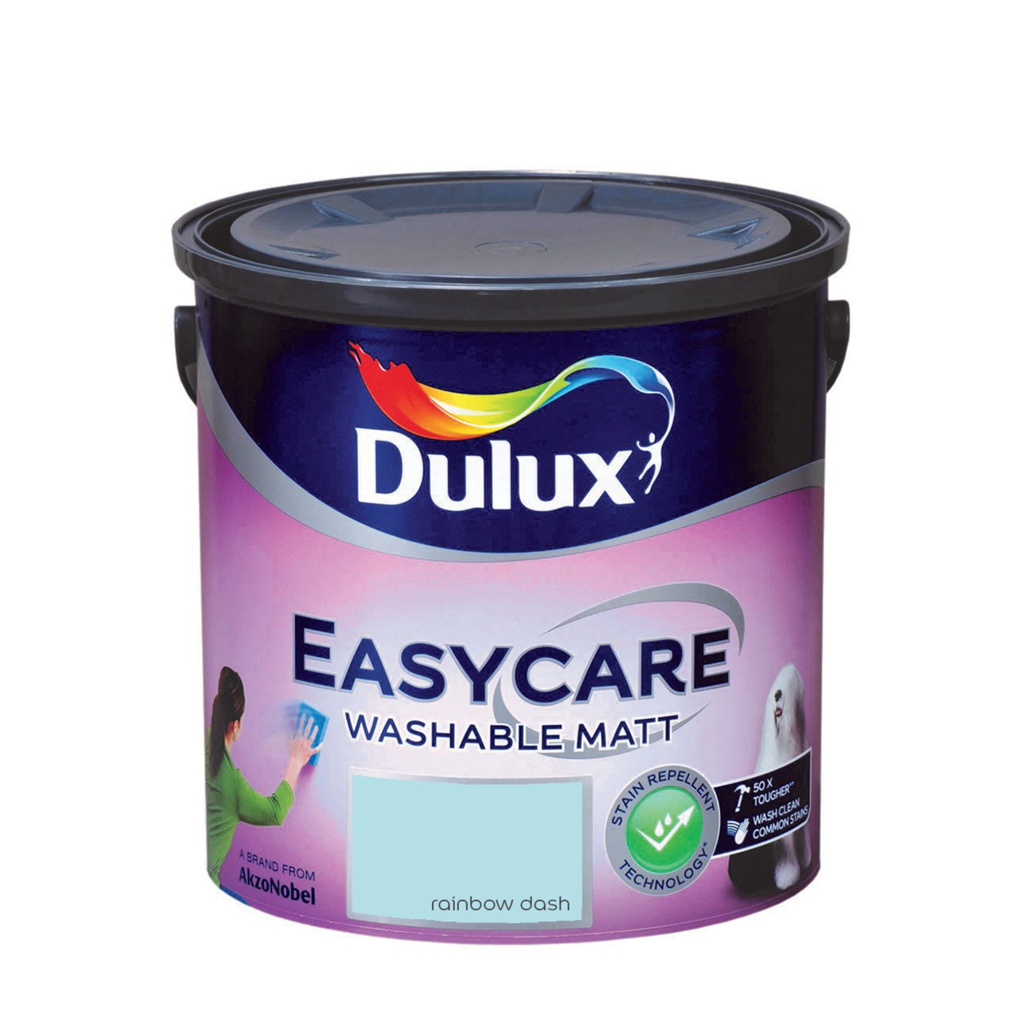 Dulux Easycare Washable & Tough Rainbow Dash Matt Wall & ceiling Emulsion paint, 2.5L