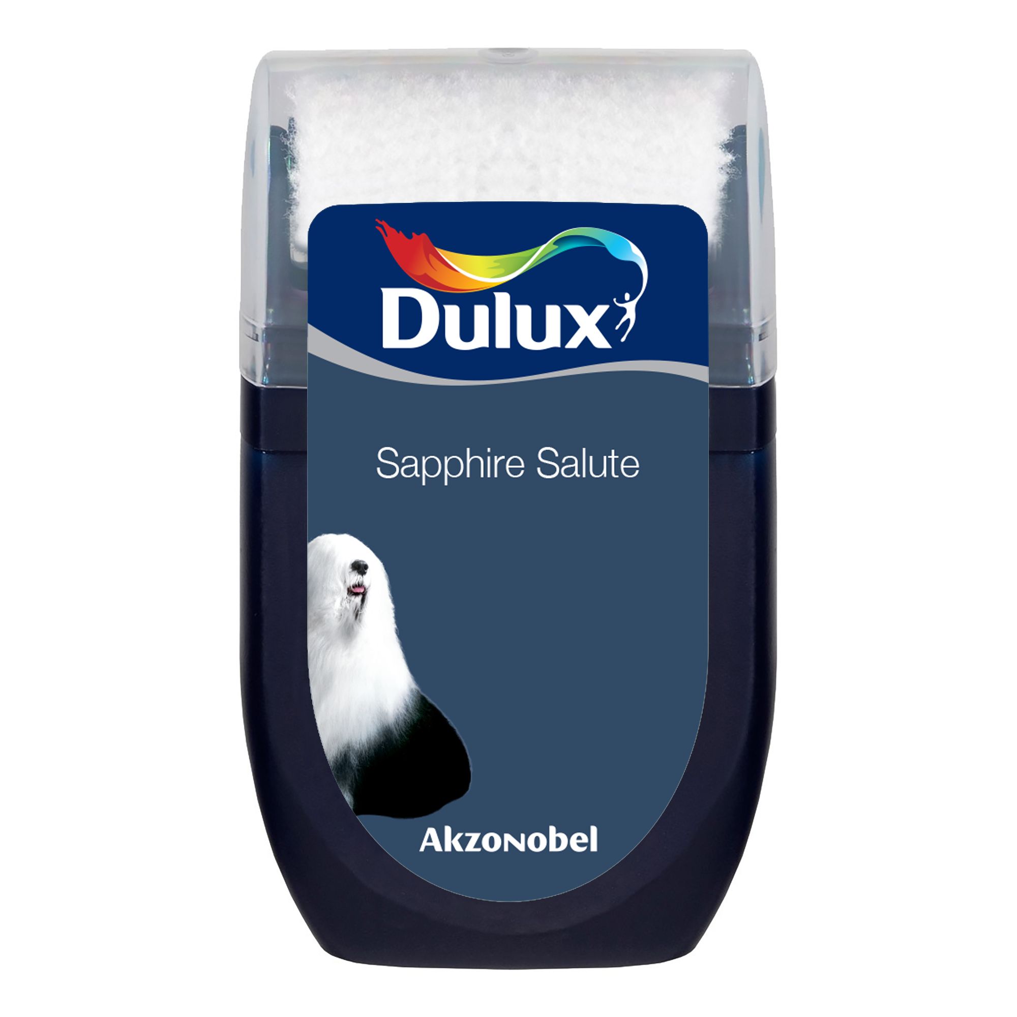 Dulux Easycare Washable & Tough Sapphire Salute Matt Wall & ceiling Emulsion paint, 30ml Tester pot