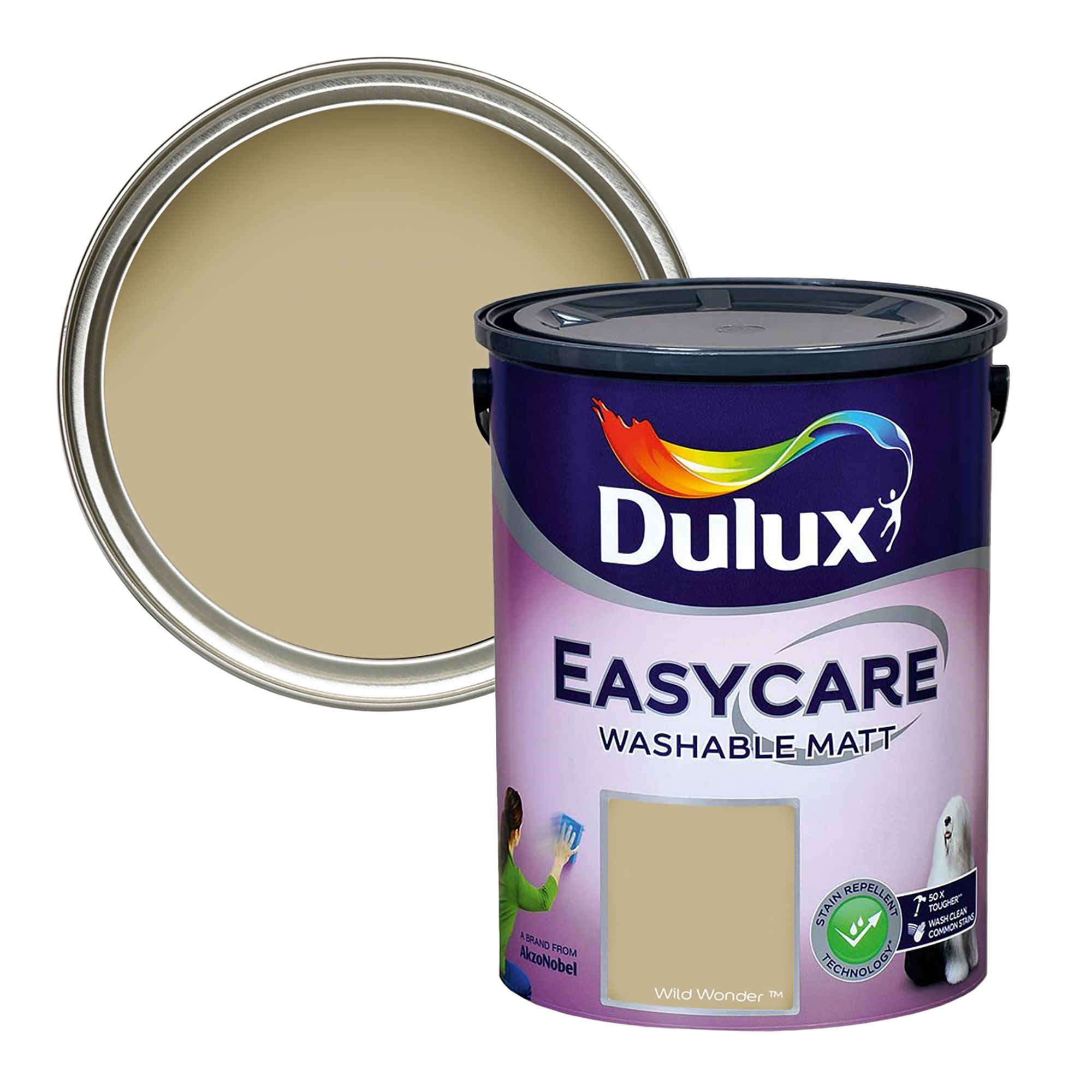 Dulux Easycare Washable & Tough Wild Wonder Matt Wall & ceiling Emulsion paint, 5L