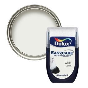 Dulux Easycare White Horse Matt Emulsion paint, 30ml