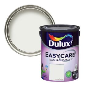 Dulux Easycare White Horse Matt Emulsion paint, 5L