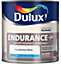 Dulux Endurance Pure brilliant white Matt Emulsion paint 2.5L