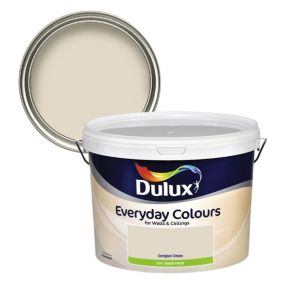 Dulux Everyday Colours Georgian Cream Soft sheen Emulsion paint, 10L
