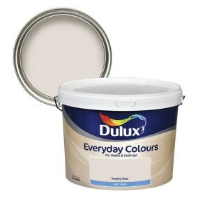 Dulux Everyday Colours Tempting Taupe Vinyl matt Emulsion paint, 10L