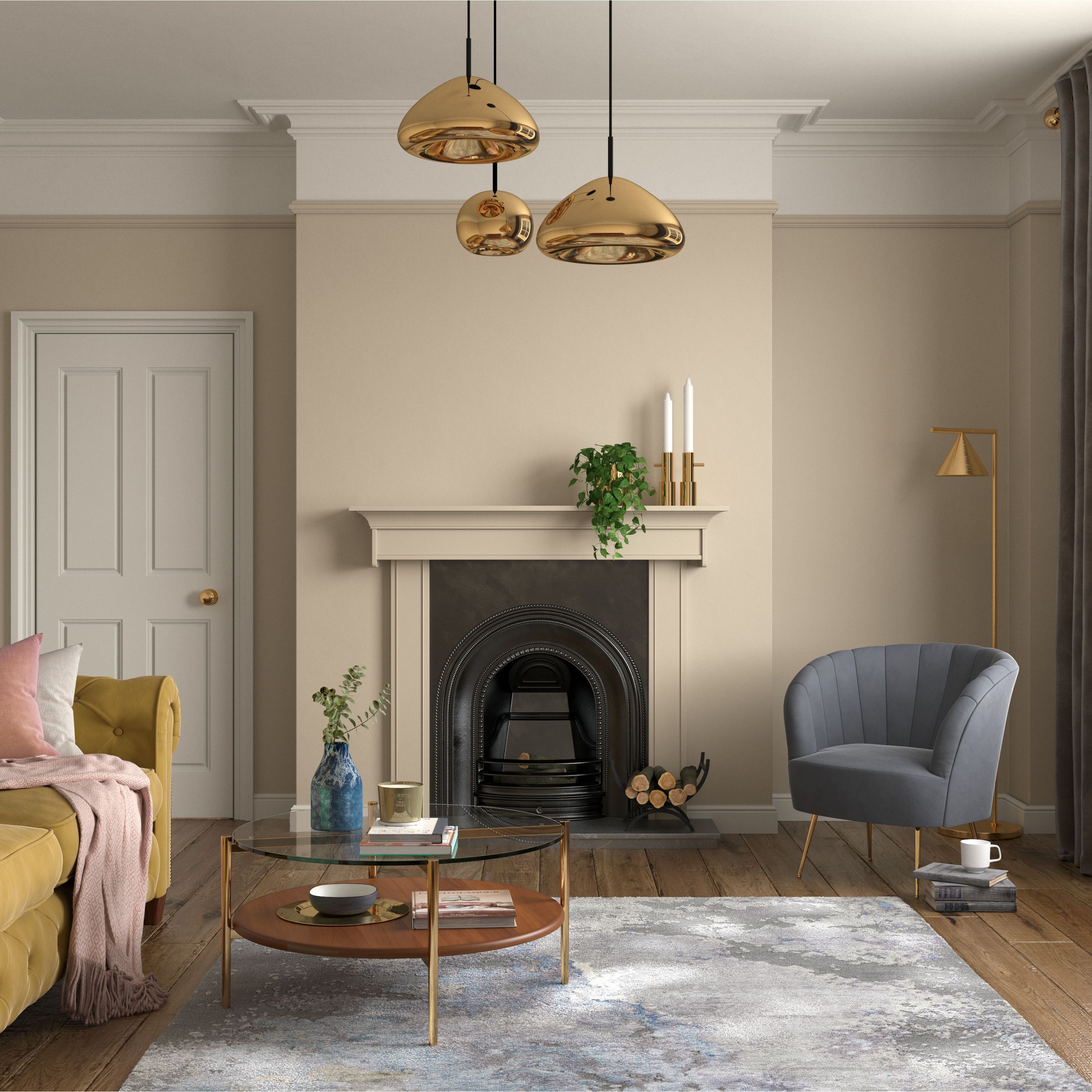 Dulux Heritage Ancient Sandstone Eggshell Multi-surface Wall paint, 750ml