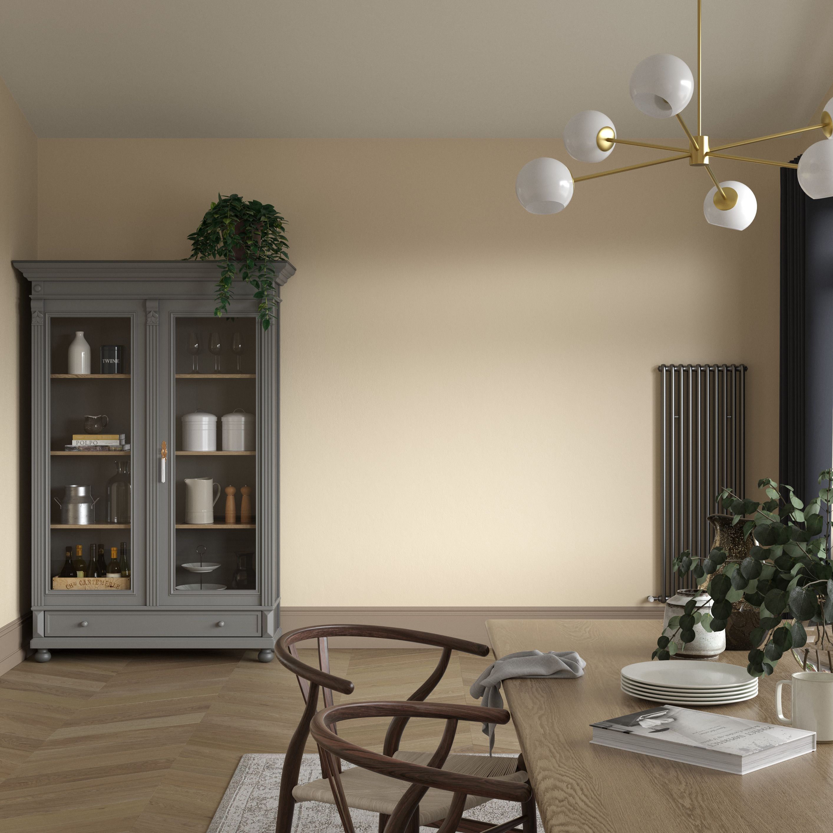 Buy Dulux Heritage Bathstone Beige Eggshell Multi-surface Wall paint ...