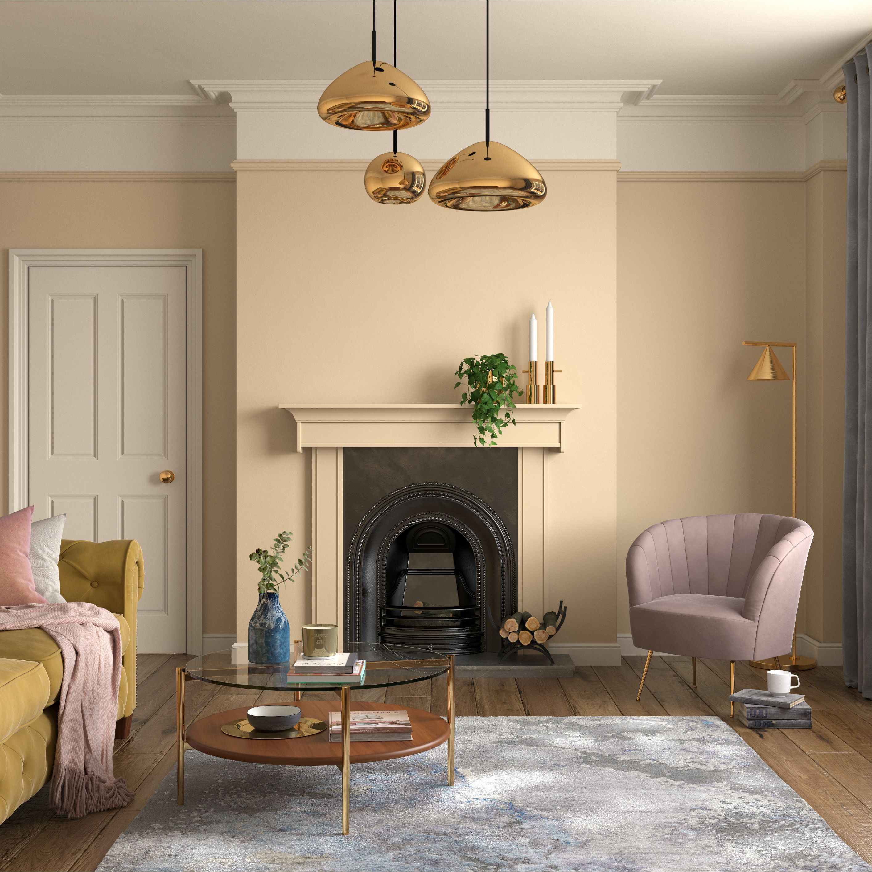 Dulux Heritage DH Stone Eggshell Multi-surface Wall paint, 750ml