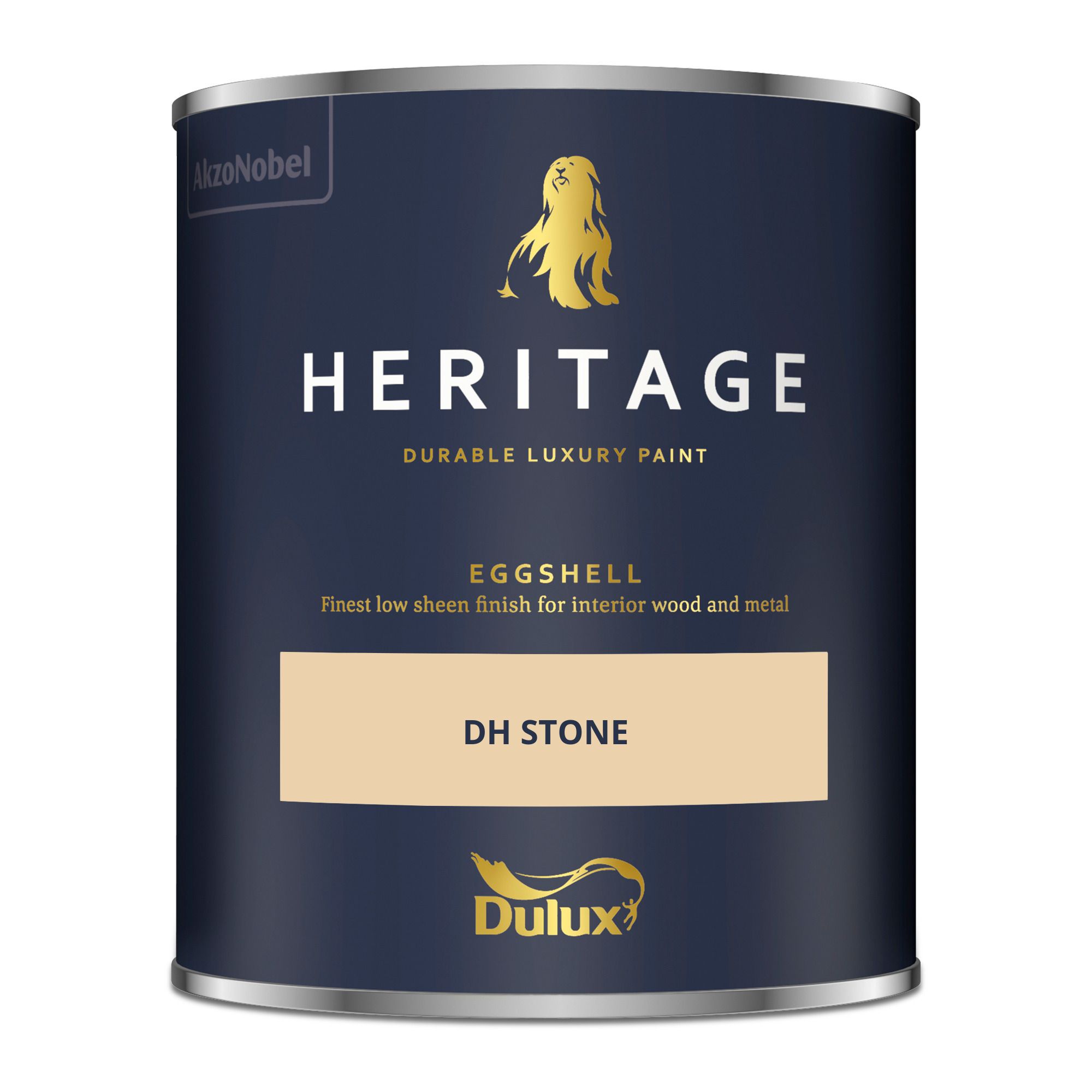 Dulux Heritage DH Stone Eggshell Multi-surface Wall paint, 750ml