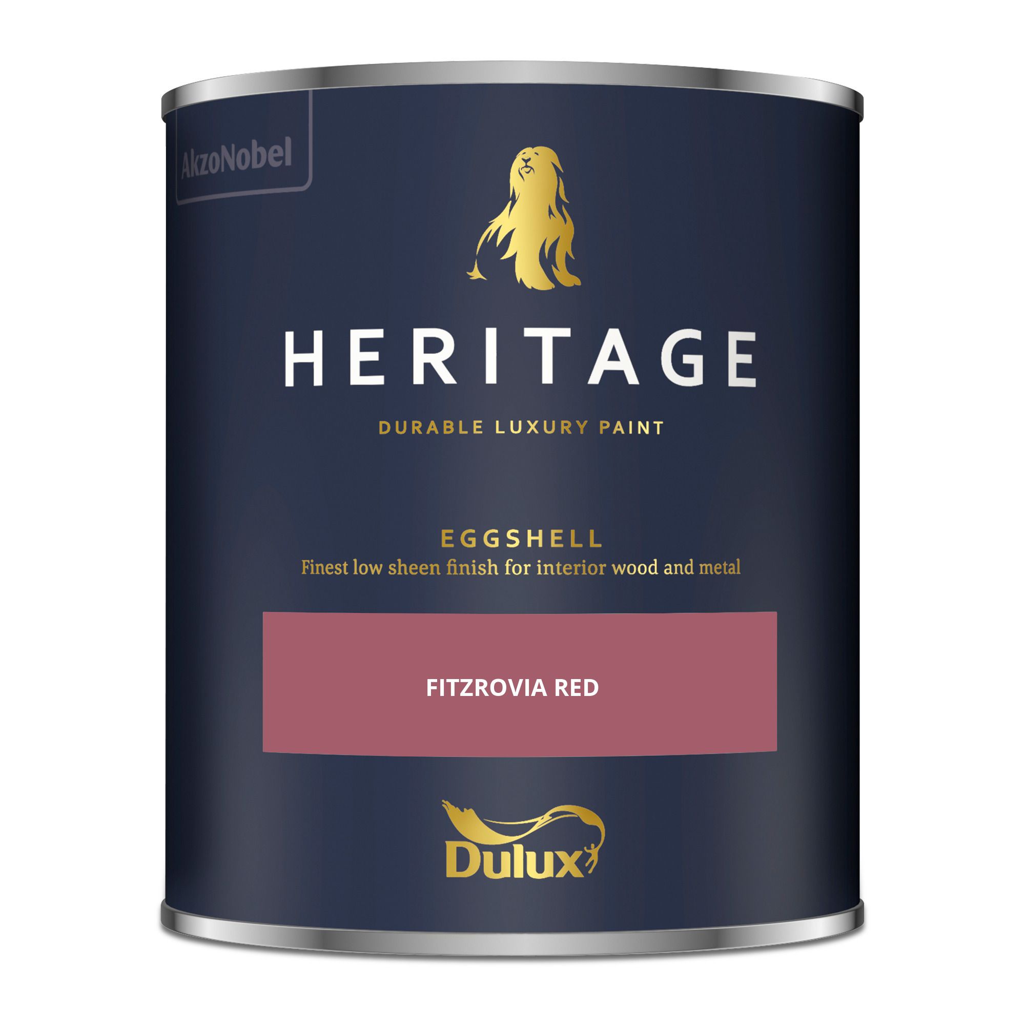 Dulux Heritage Fitzrovia Red Eggshell Metal & wood paint, 750ml