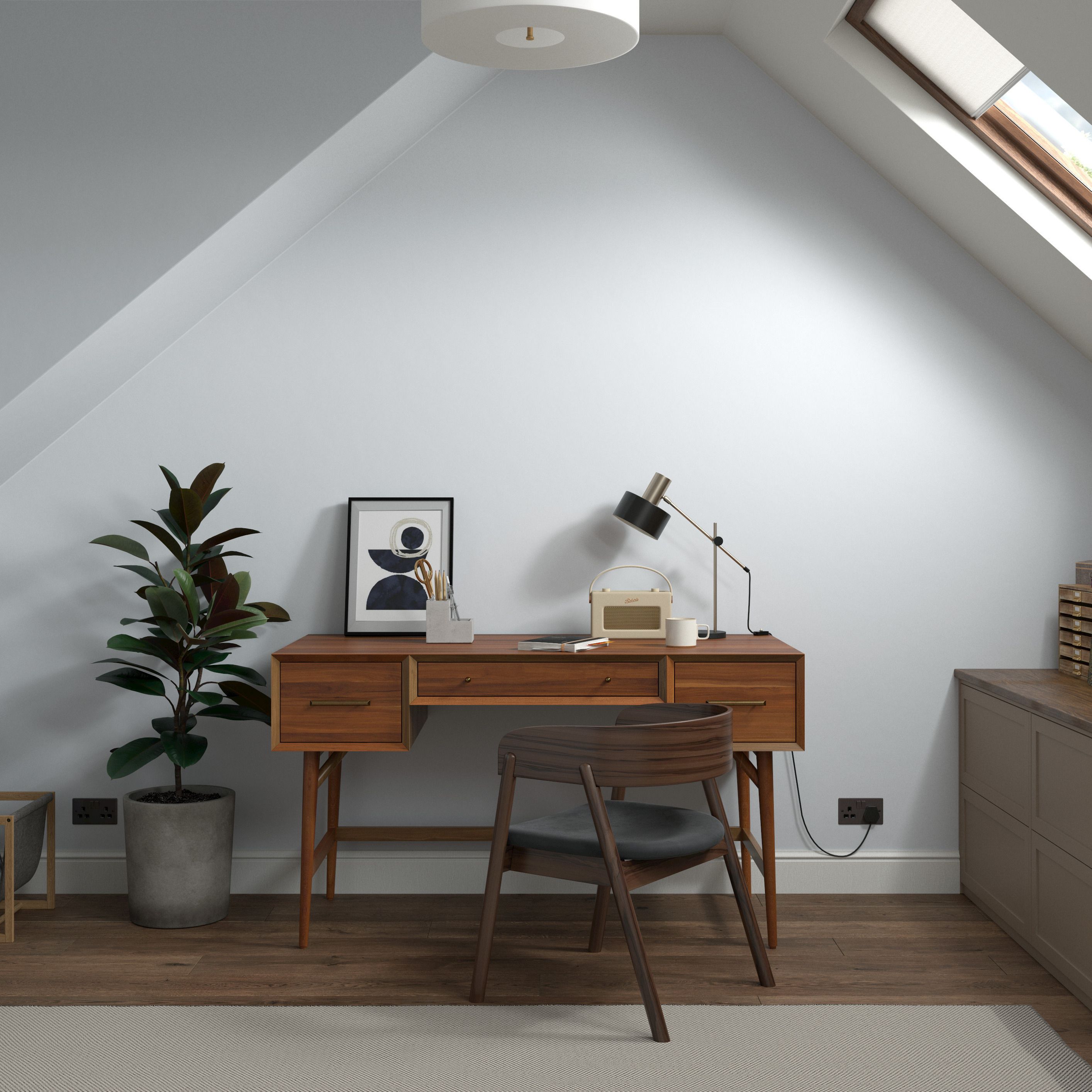 Dulux Heritage Light French Grey Eggshell Multi-surface Wall paint, 750ml