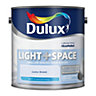 Dulux Light & Space Cotton Breeze Matt Wall paint, 2.5L