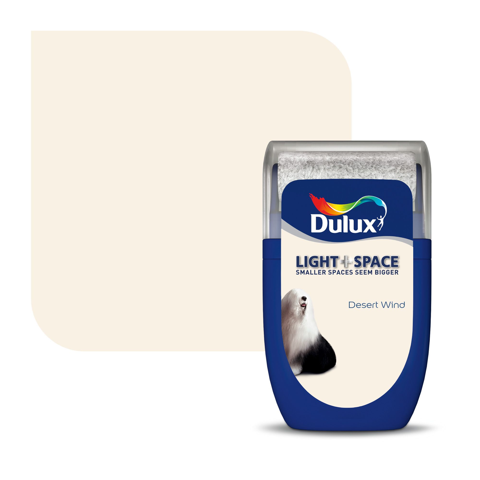 Dulux Light & space Desert wind Matt Emulsion paint, 30ml