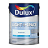Dulux Light & space First frost Matt Emulsion paint, 5L