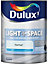 Dulux Light & space First frost Matt Emulsion paint, 5L