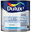 Dulux Light & Space First Frost Matt Wall paint, 2.5L