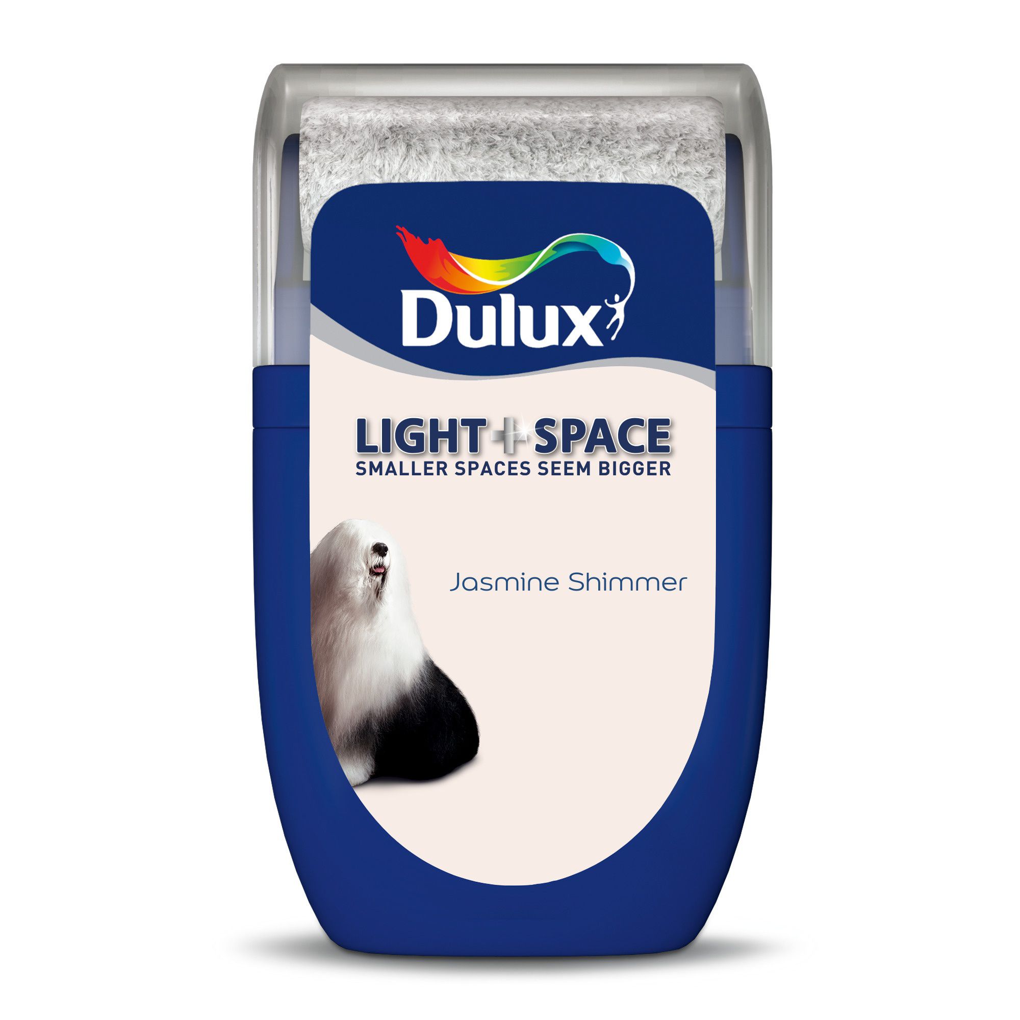 Dulux Light & space Jasmine shimmer Matt Emulsion paint, 30ml