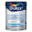 Dulux Light & space Jasmine shimmer Matt Emulsion paint, 5L