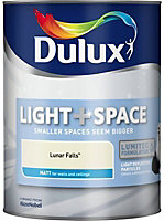 Dulux Light & Space Lunar Falls Matt Wall paint, 5L