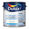 Dulux Light & Space Moon Shimmer Matt Wall paint, 2.5L