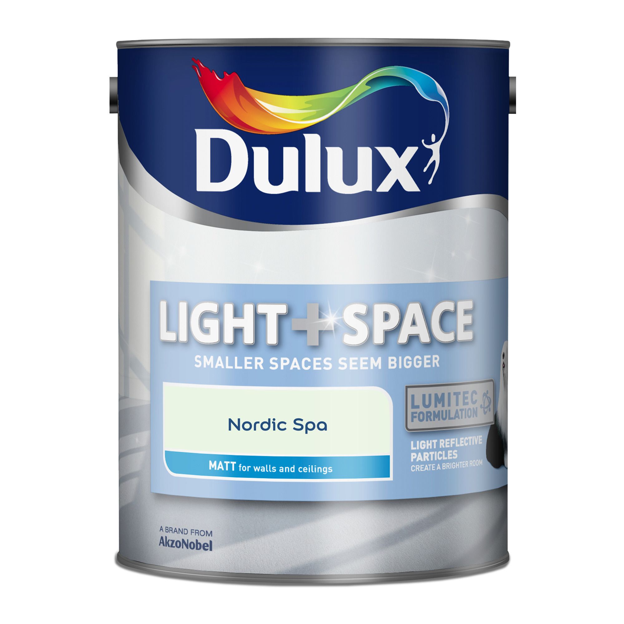 Dulux Light + Space Nordic Spa Matt Wall paint, 5L