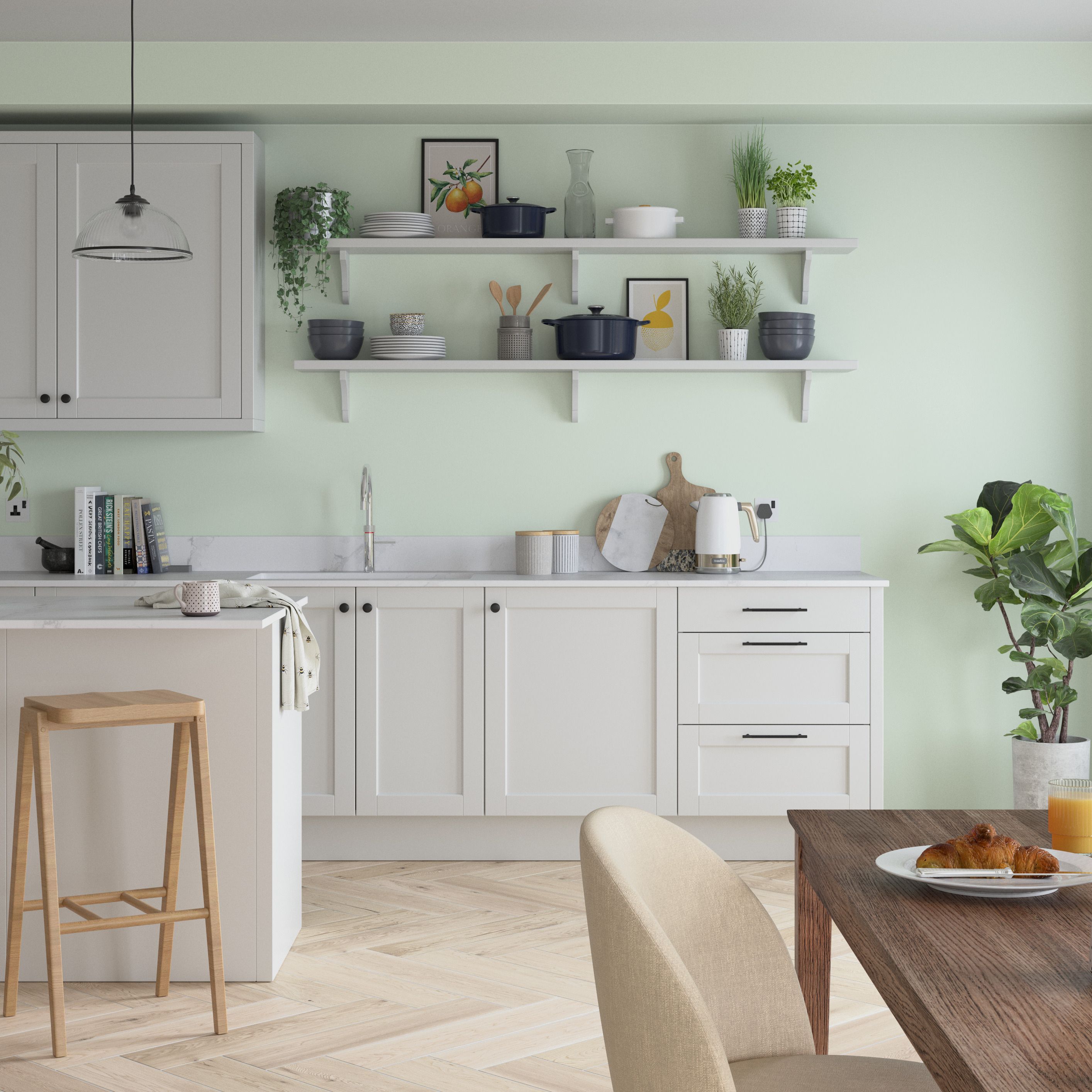 Dulux Light + Space Nordic Spa Matt Wall paint, 5L