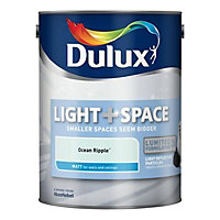 Dulux Light & Space Ocean Ripple Matt Wall paint, 5L