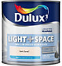 Dulux Light & space Soft coral Matt Emulsion paint, 2.5L