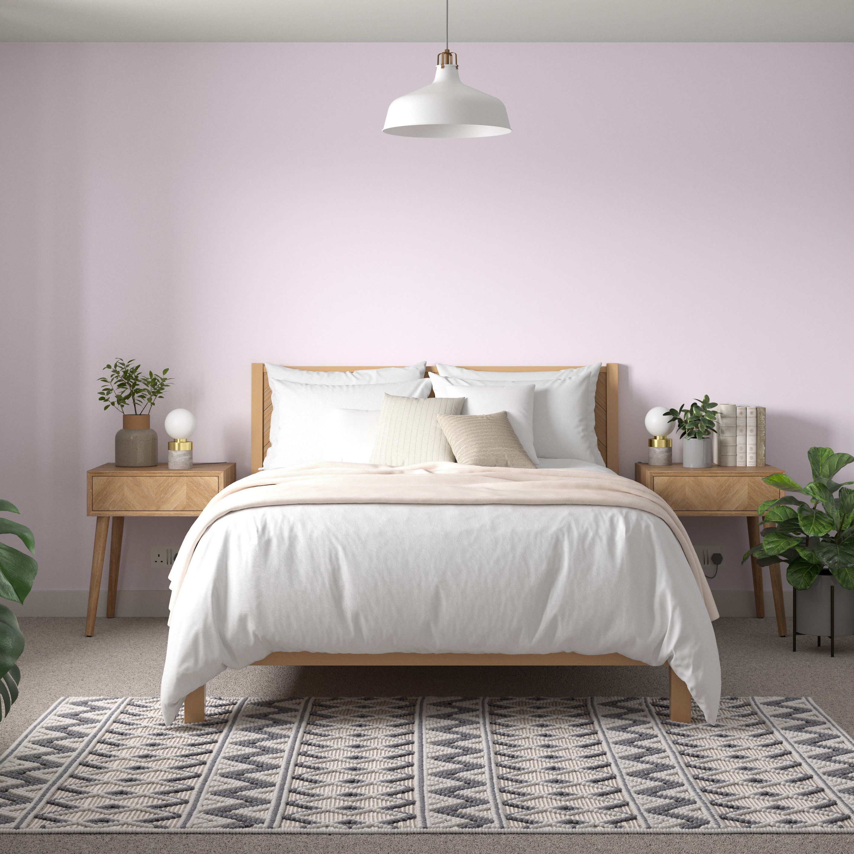 Dulux Light & space Spring rose Matt Emulsion paint, 30ml