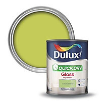 Dulux Luscious lime Gloss Metal & wood paint, 750ml