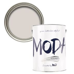 Dulux Moda Little heron Flat matt Emulsion paint, 5L