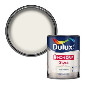 Dulux Non drip Timeless Gloss Metal & wood paint, 0.75L