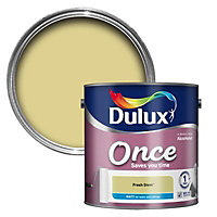Dulux Once Fresh stem Matt Emulsion paint, 2.5L