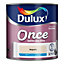 Dulux Once Magnolia Matt Emulsion paint, 2.5L