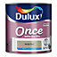 Dulux Once Overtly olive Matt Emulsion paint, 2.5L