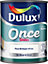 Dulux Once Pure brilliant white Gloss Metal & wood paint, 750ml