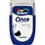 Dulux Once White cotton Matt Emulsion paint, 30ml