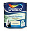 Dulux One coat Daffodil white Matt Emulsion paint, 2.5L