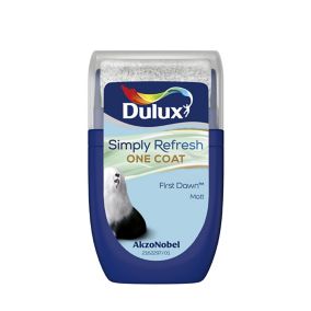 Dulux One coat First dawn Matt Emulsion paint, 30ml Tester pot