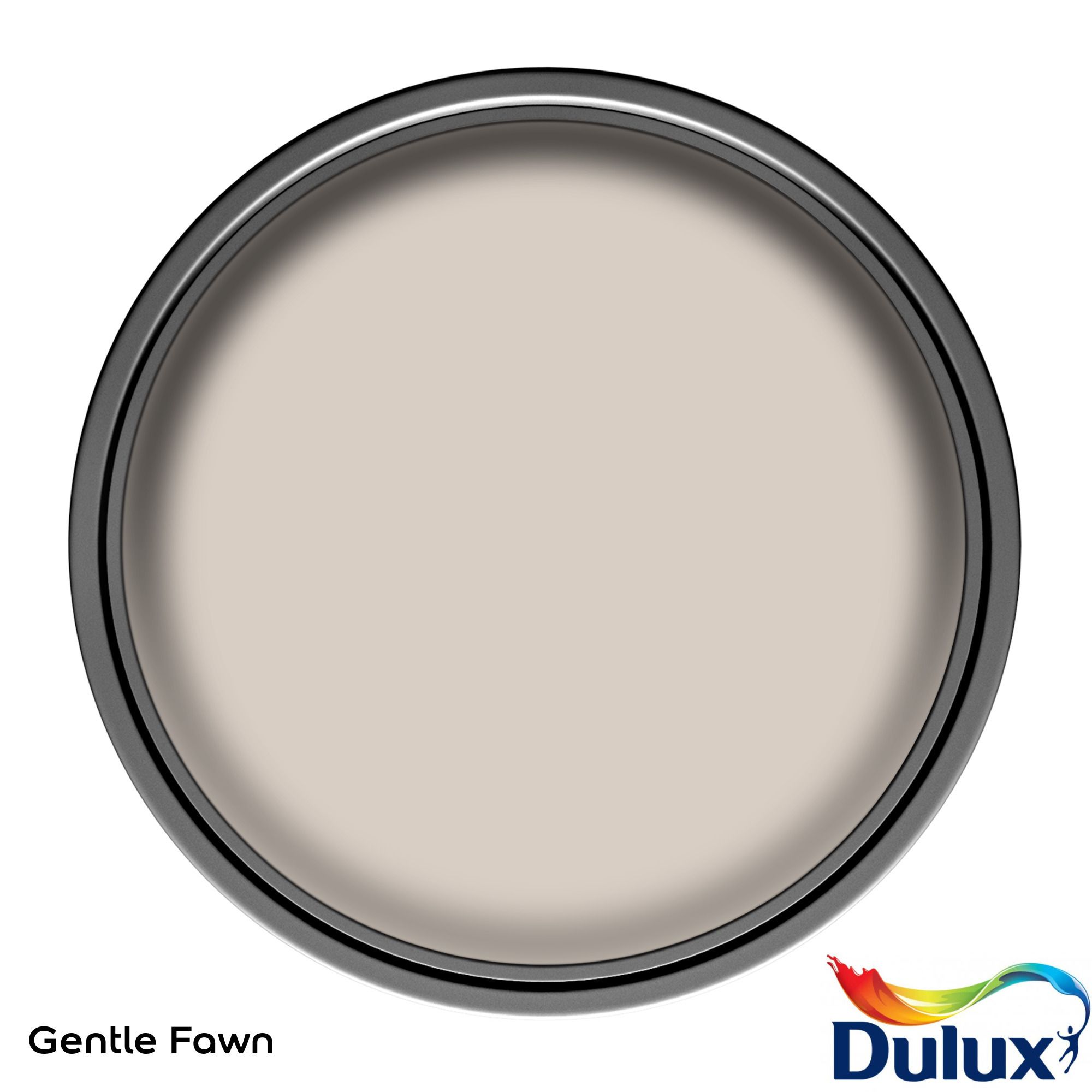 Dulux One coat Gentle fawn Matt Emulsion paint, 2.5L