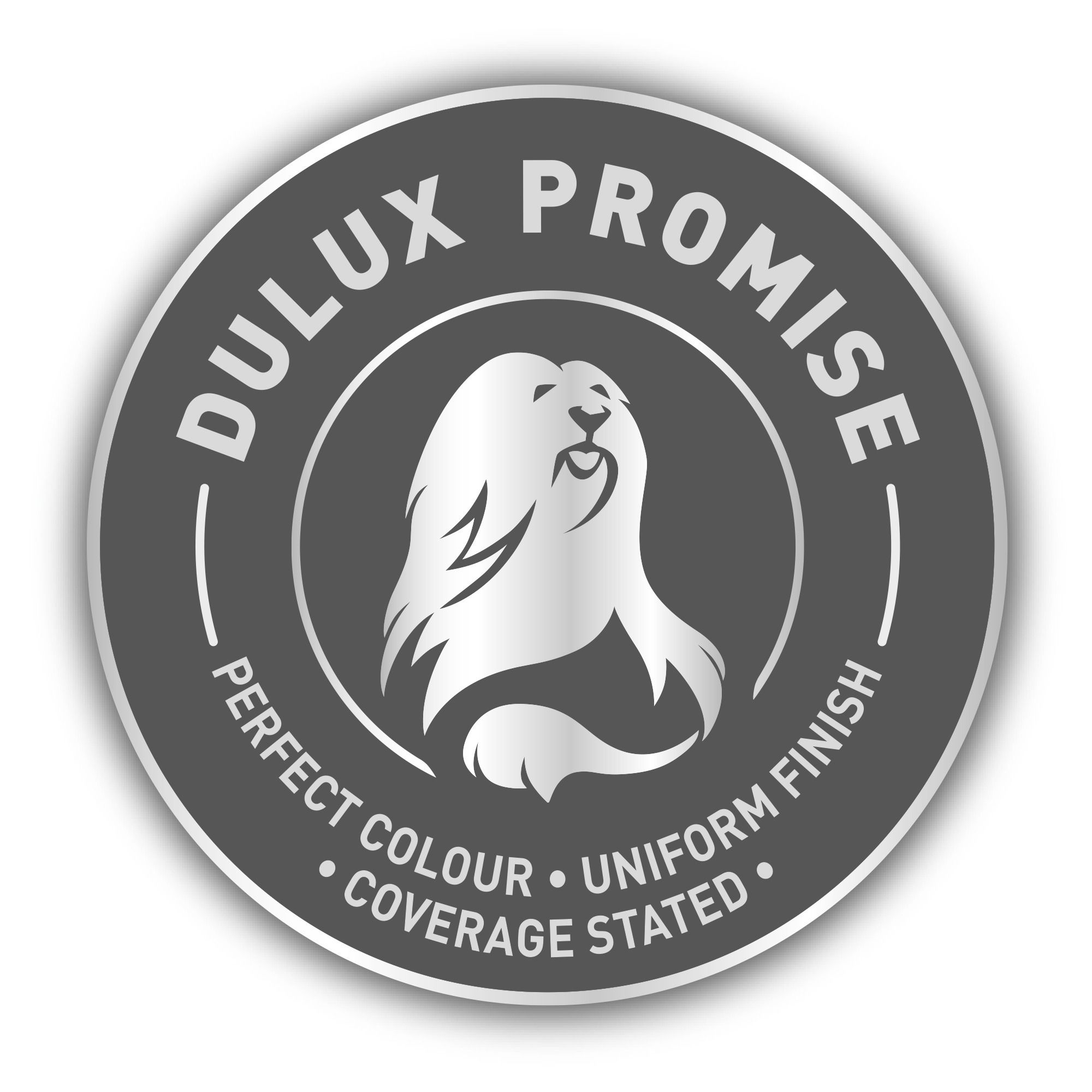 Dulux One coat Polished pebble Matt Emulsion paint, 5L