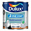 Dulux One Coat Pure Brilliant White Satinwood Metal & wood paint, 2.5L