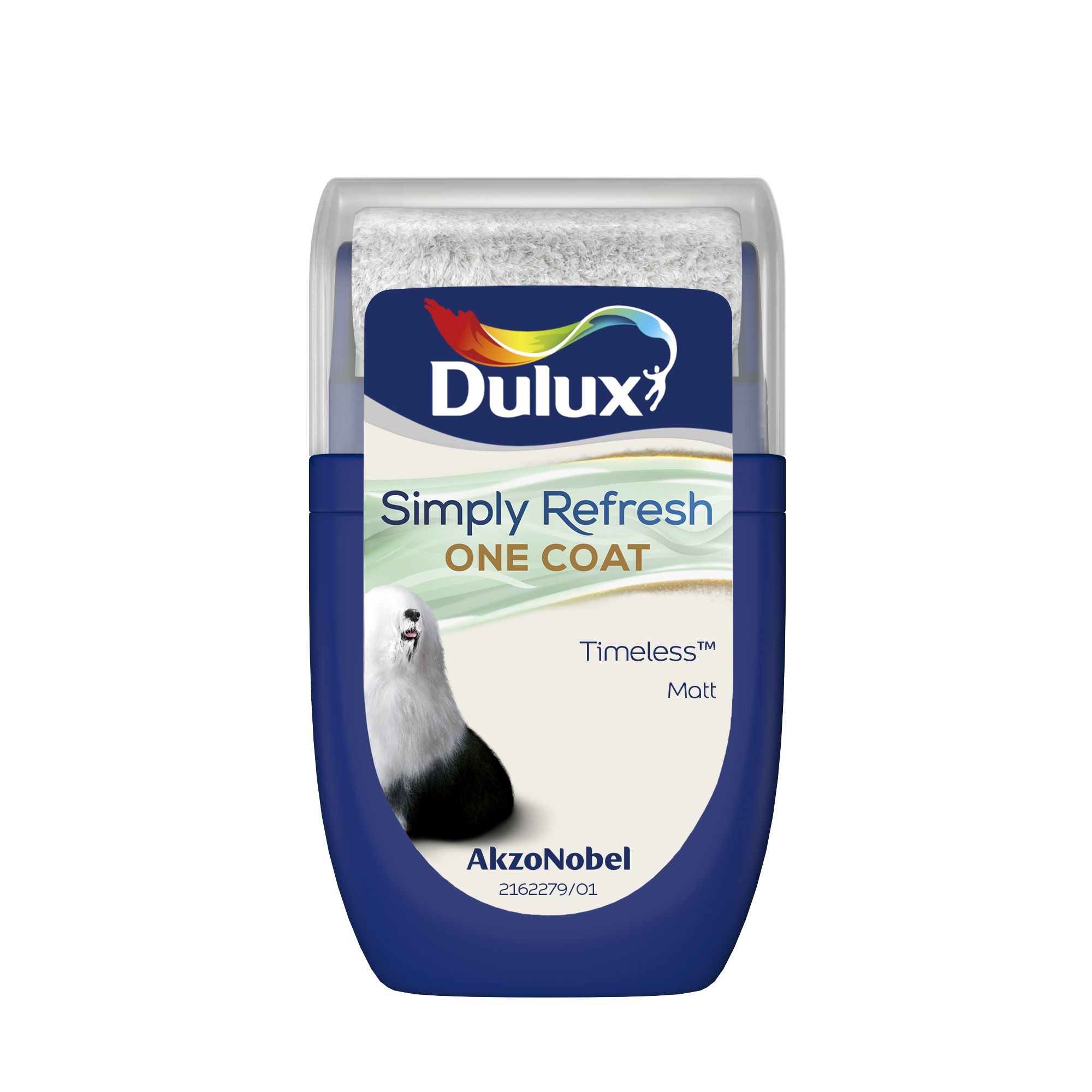Dulux One coat Timeless Matt Emulsion paint, 30ml Tester pot DIY at B&Q