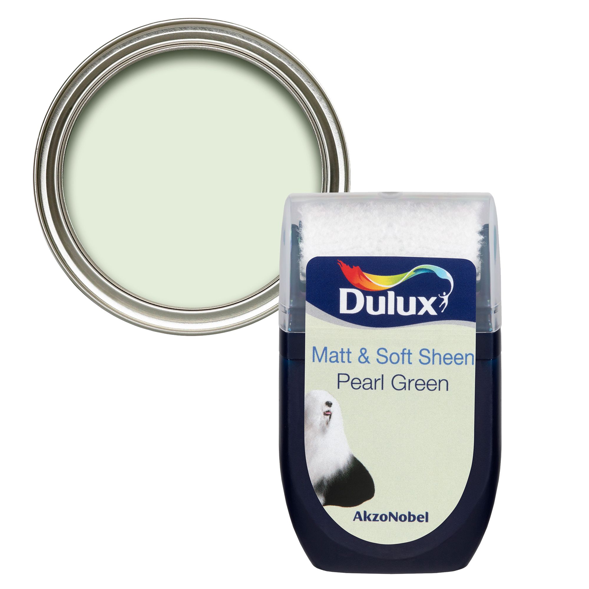Dulux Pearl green Vinyl matt Emulsion paint, 30ml